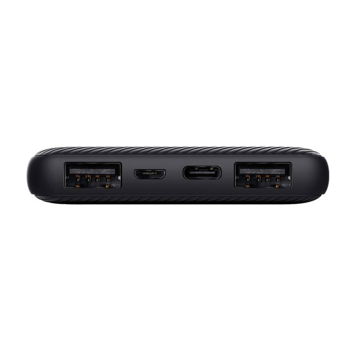 Trust PRIMO ECO PowerBank 10000mAh Portátil, Carga Rápida, Batería Externa, Negro